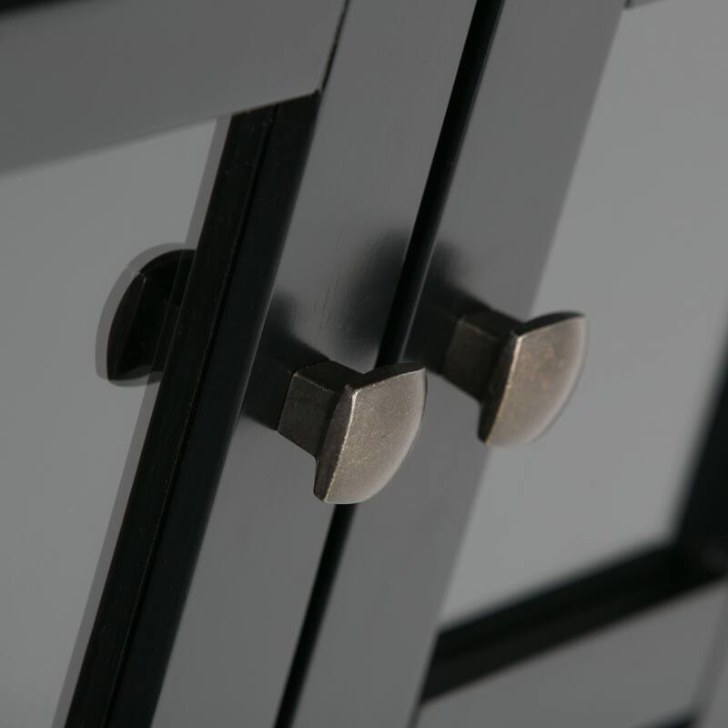 WYNDENHALL Normandy 39-in. Solid Wood Storage Cabinet - 39"w x 17"d x 42.2"h