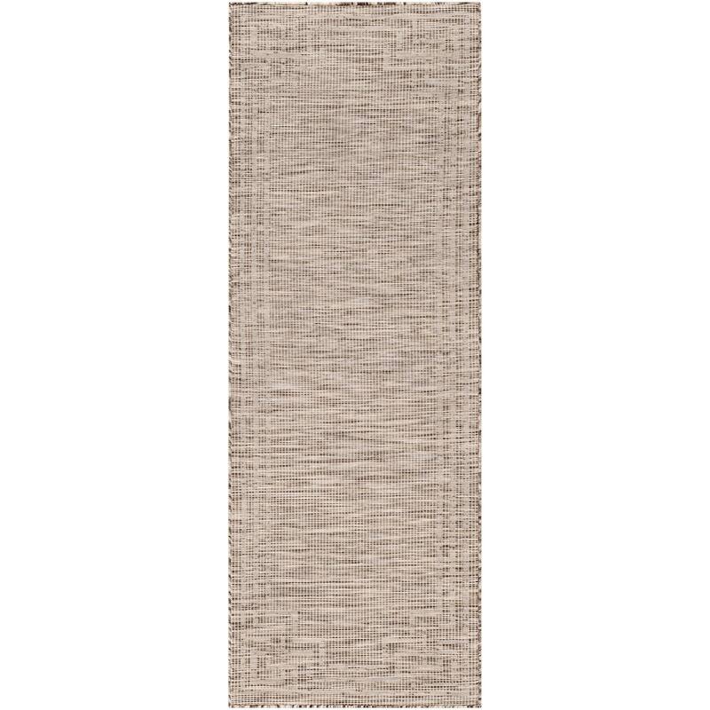 Brian Traditional Border Outdoor Area Rug