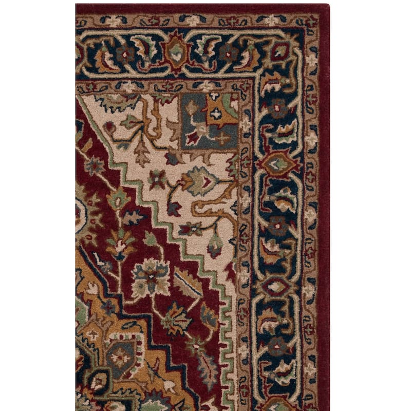 SAFAVIEH Handmade Heritage Tieneke Traditional Wool Rug