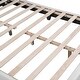 preview thumbnail 32 of 31, Rabbit Themed Platform Bed Full Size PU Leather Upholstered Bed with Sturdy Pinewood Frame and Slatted Support