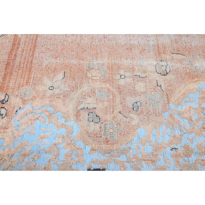 ECARPETGALLERY Hand-knotted Antalya Vintage Brown Wool Rug - 9'7 x 13'7