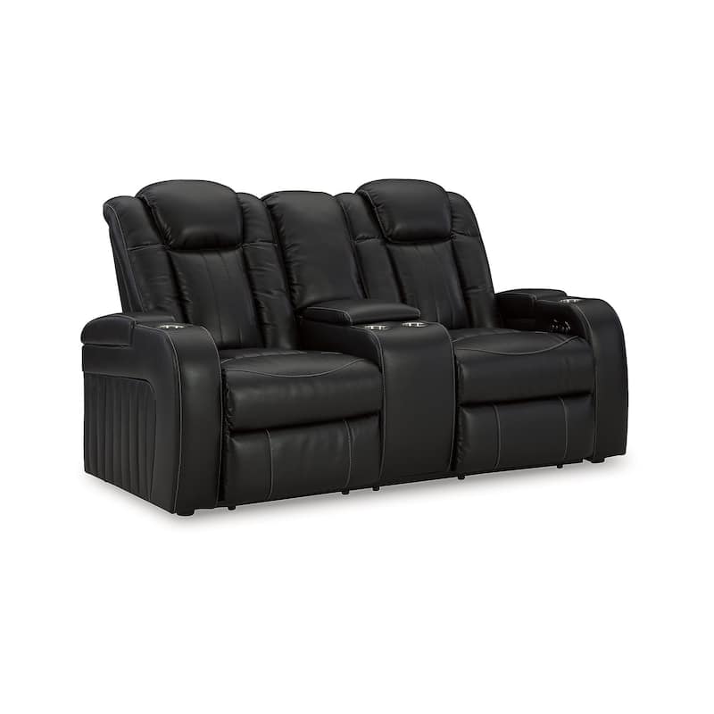 Signature Design by Ashley Caveman Den Black 2-Piece Upholstery Package - 86" W x 42" D x 42" H