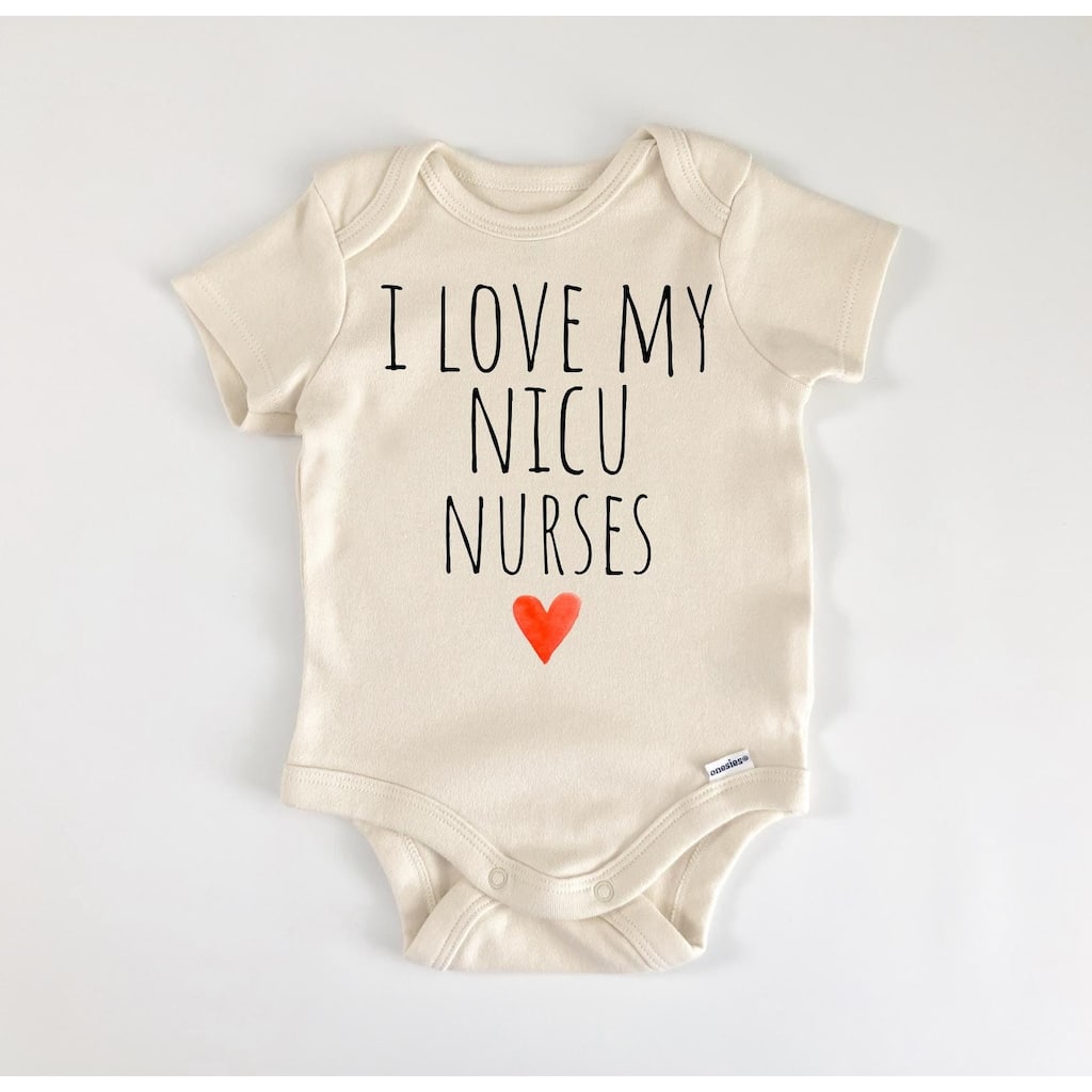 Nicu Premie - Baby Boy Girl Clothes Infant Bodysuit Funny Cute