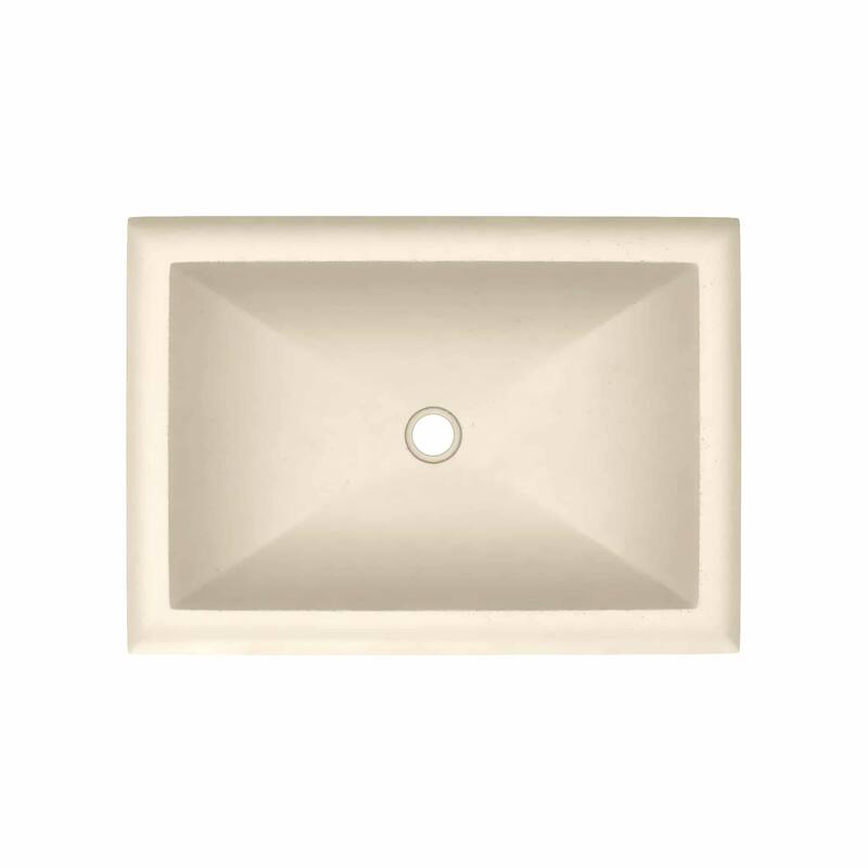 Native Trails Montecito 21-1/2" NativeStone Drop In Bathroom Sink