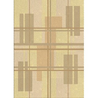 Ahgly Company Machine Washable Transitional Metallic Gold Area Rugs ...