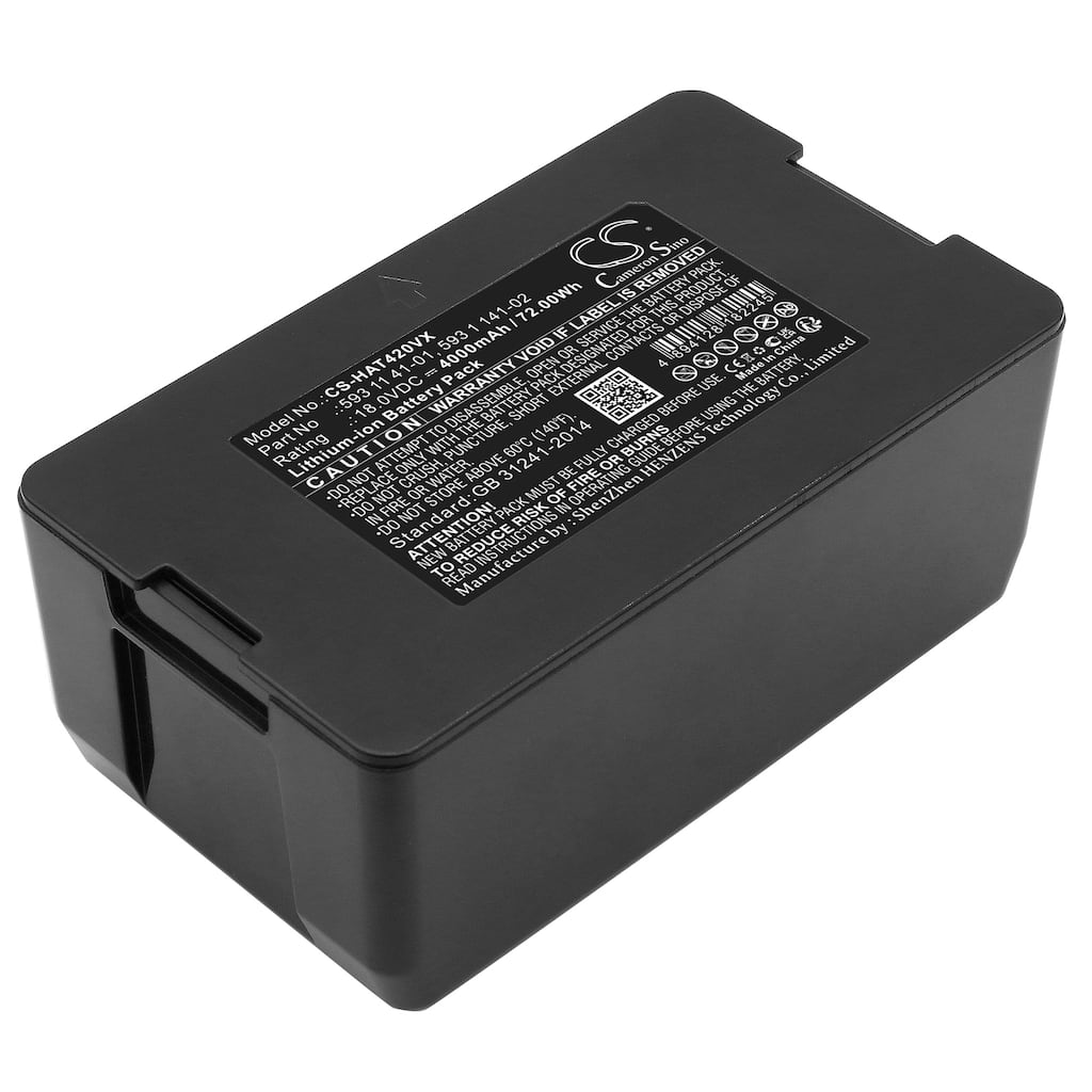Battery for Husqvarna Automower 430X 430XH 450X 450XH 550 EPOS 550H 5931184-01 - Black