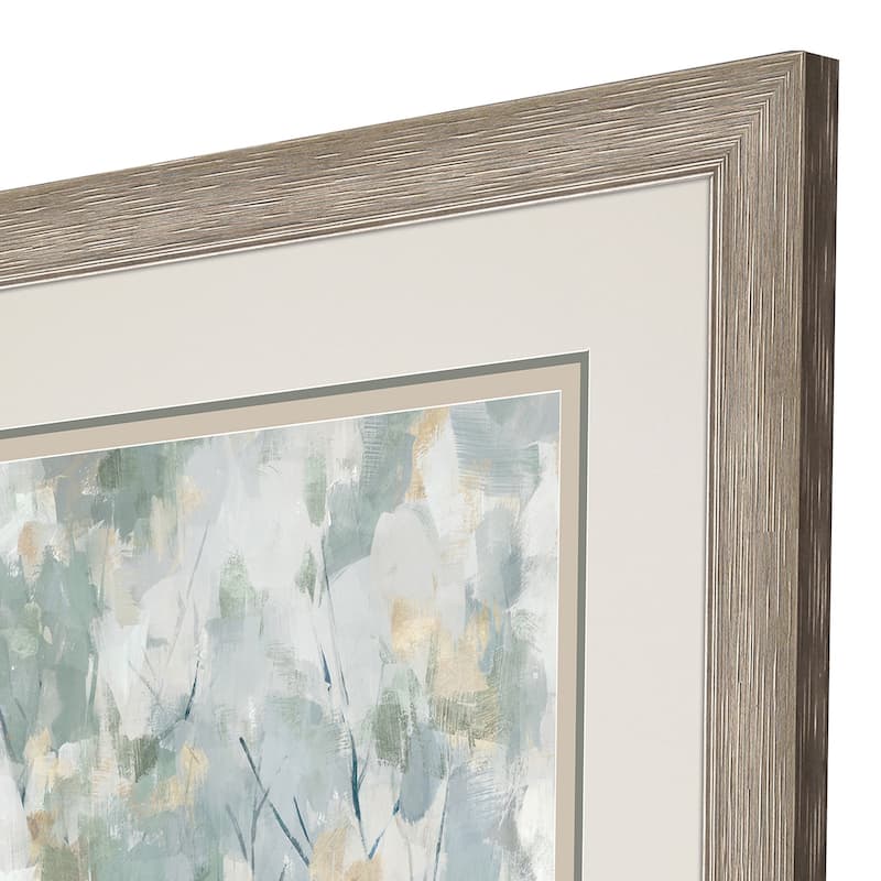 Blue Forest Adventure II Framed Art Giclee Under Glass