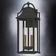 preview thumbnail 3 of 6, Luxury Vintage Outdoor Wall Sconce, 18.5"H x 9"W, with Tutor Style, Estate Bronze, by Urban Ambiance