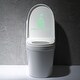 preview thumbnail 1 of 0, Walplus Peel and Stick Glow In The Dark Toilet Wall Stickers Home Room Decor