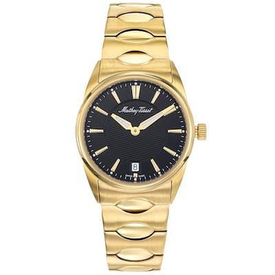 Mathey Tissot Women's Classic Black Dial Watch - D791PN - 6 (36)