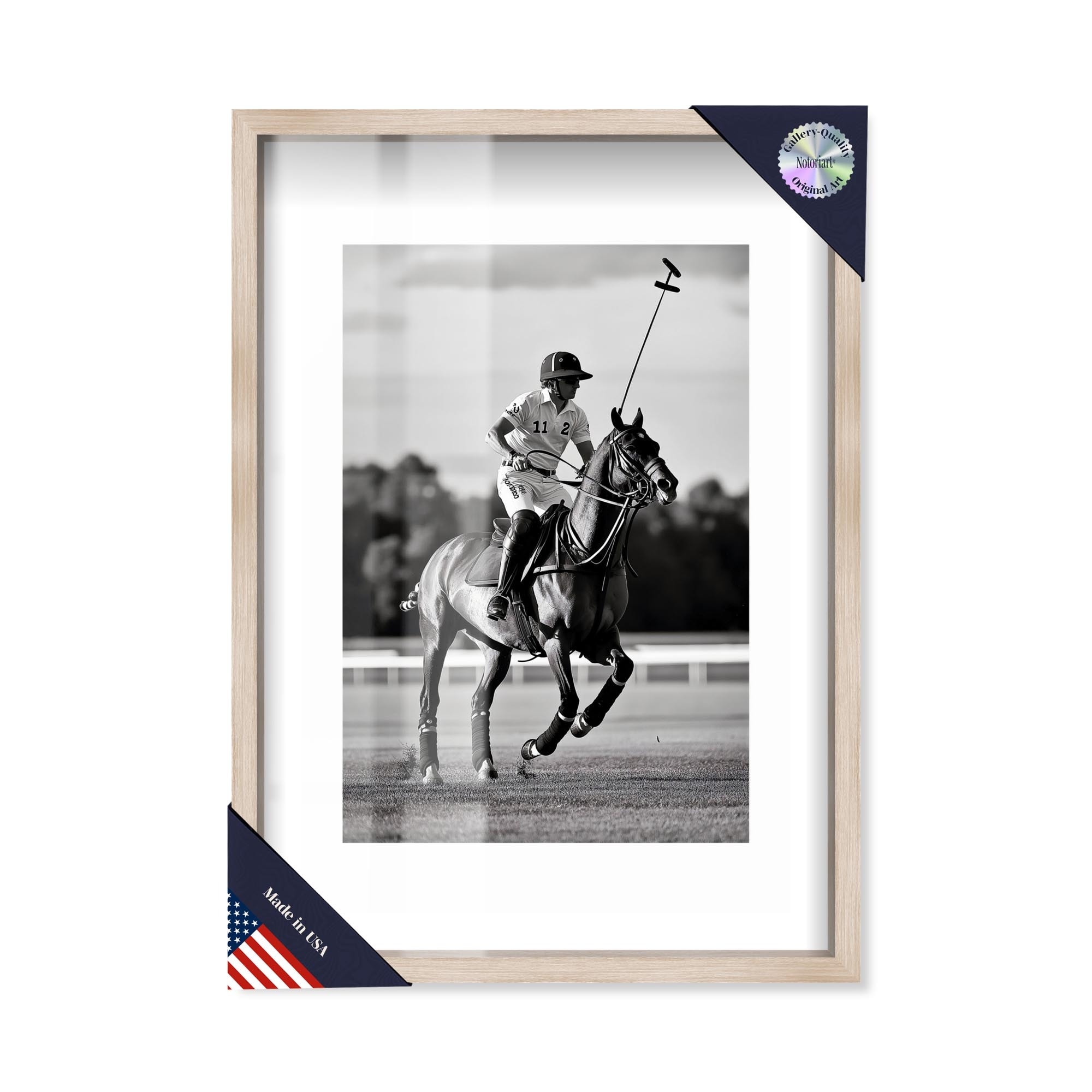 Shades in Play Shadowbox Print by Notoriart