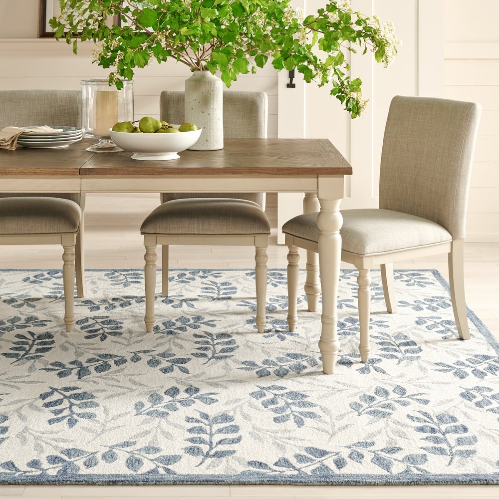 SAFAVIEH Hand-Tufted Martha Stewart Evely Modern & Contemporary Wool Rug