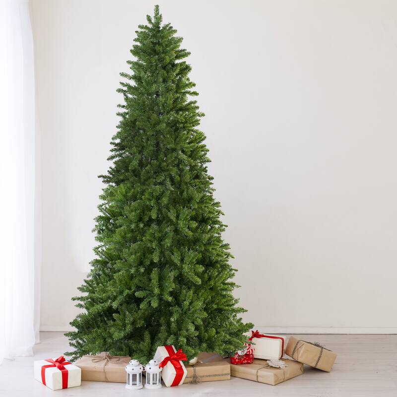 12' Slim Eastern Pine Artificial Christmas Tree - Unlit - over-10-feet