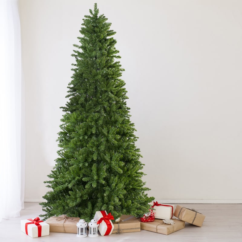 14' Slim Eastern Pine Commercial Artificial Christmas Tree - Unlit - over-10-feet