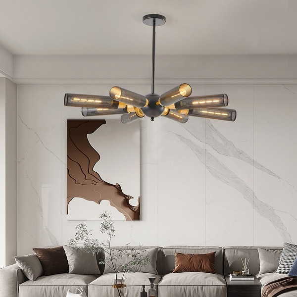 Gold mesh ceiling light sales