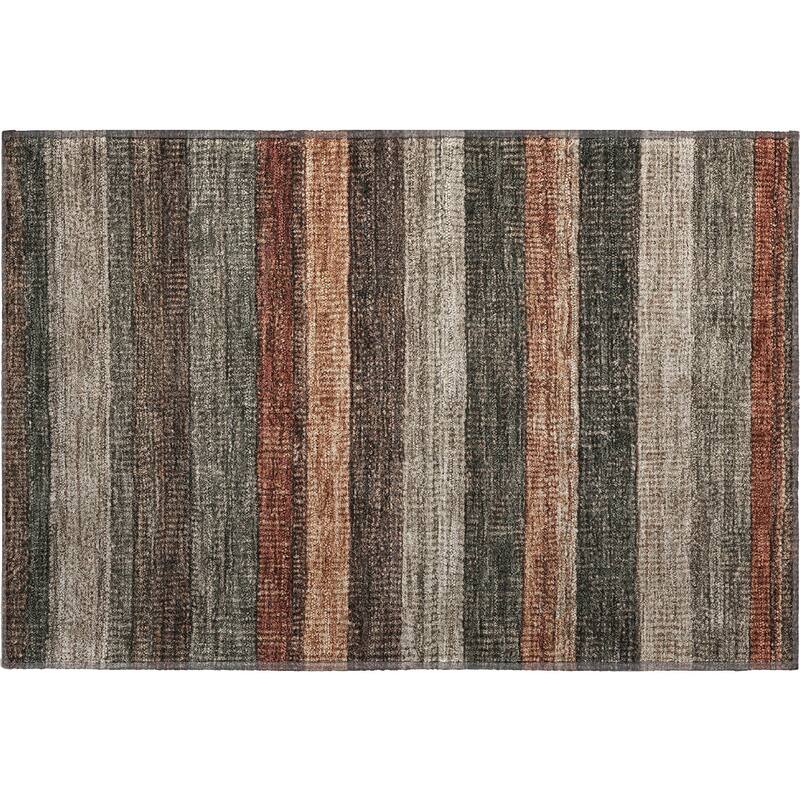 Premium Washable Super Soft Ombre Stripes Mayfield Rug