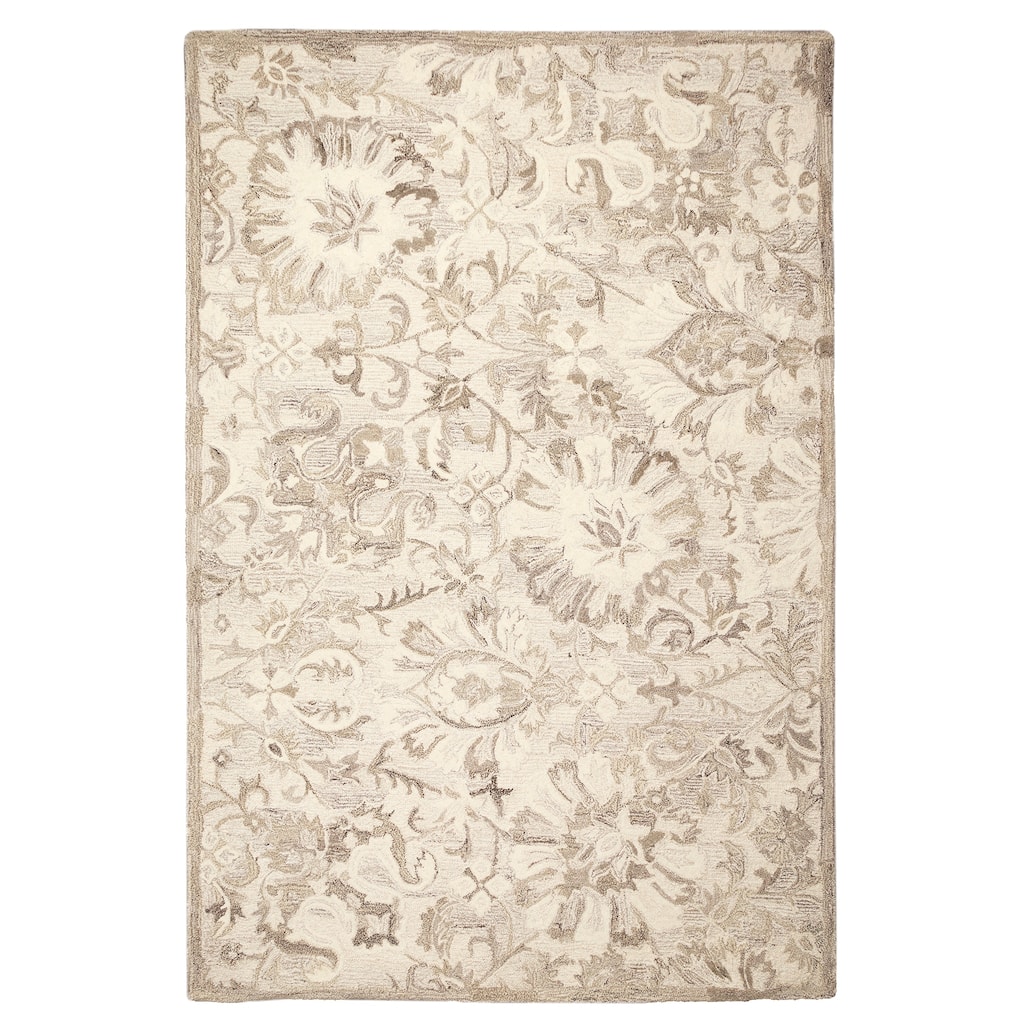 Liora Manne Hana Flora Indoor Rug Natural