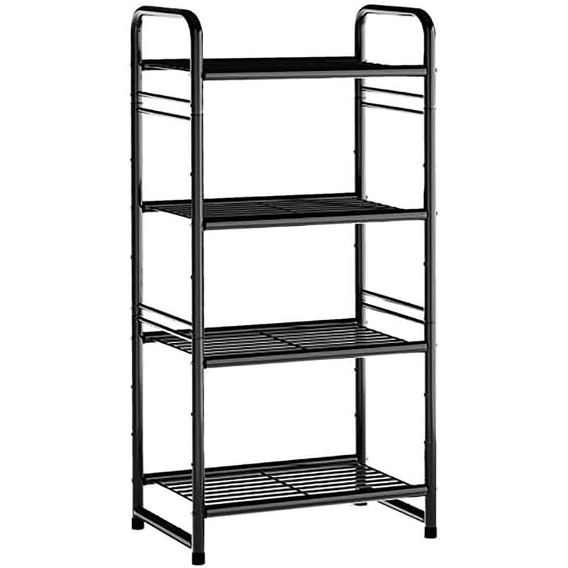 Stackable Extendable Organizer with Adjustable Shelf Bed Bath