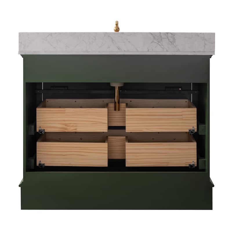 Sudio Design Monroe 42" Bathroom Vanity - 42" Single Sink