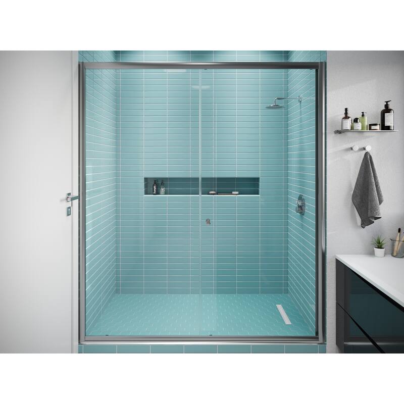 2 in. x 8 in. Glass Subway Wall Tile