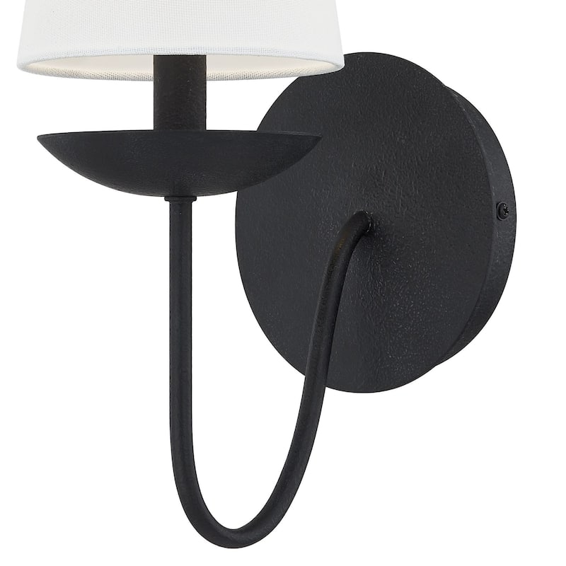 Marley Metal Wall Sconce, Black