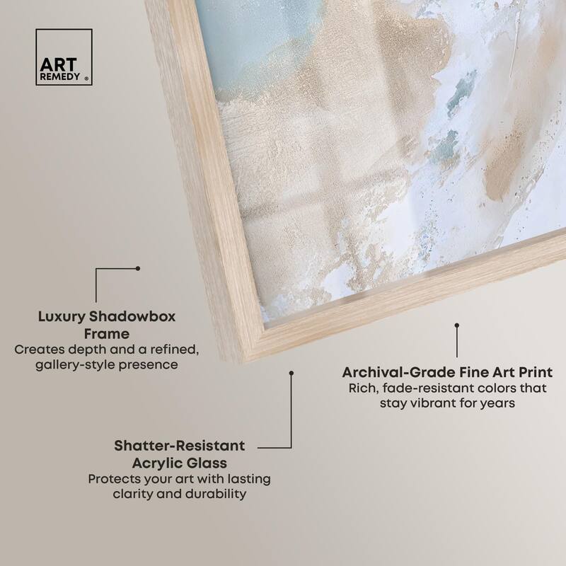 Sandy Mirage Shadowbox by Art Remedy