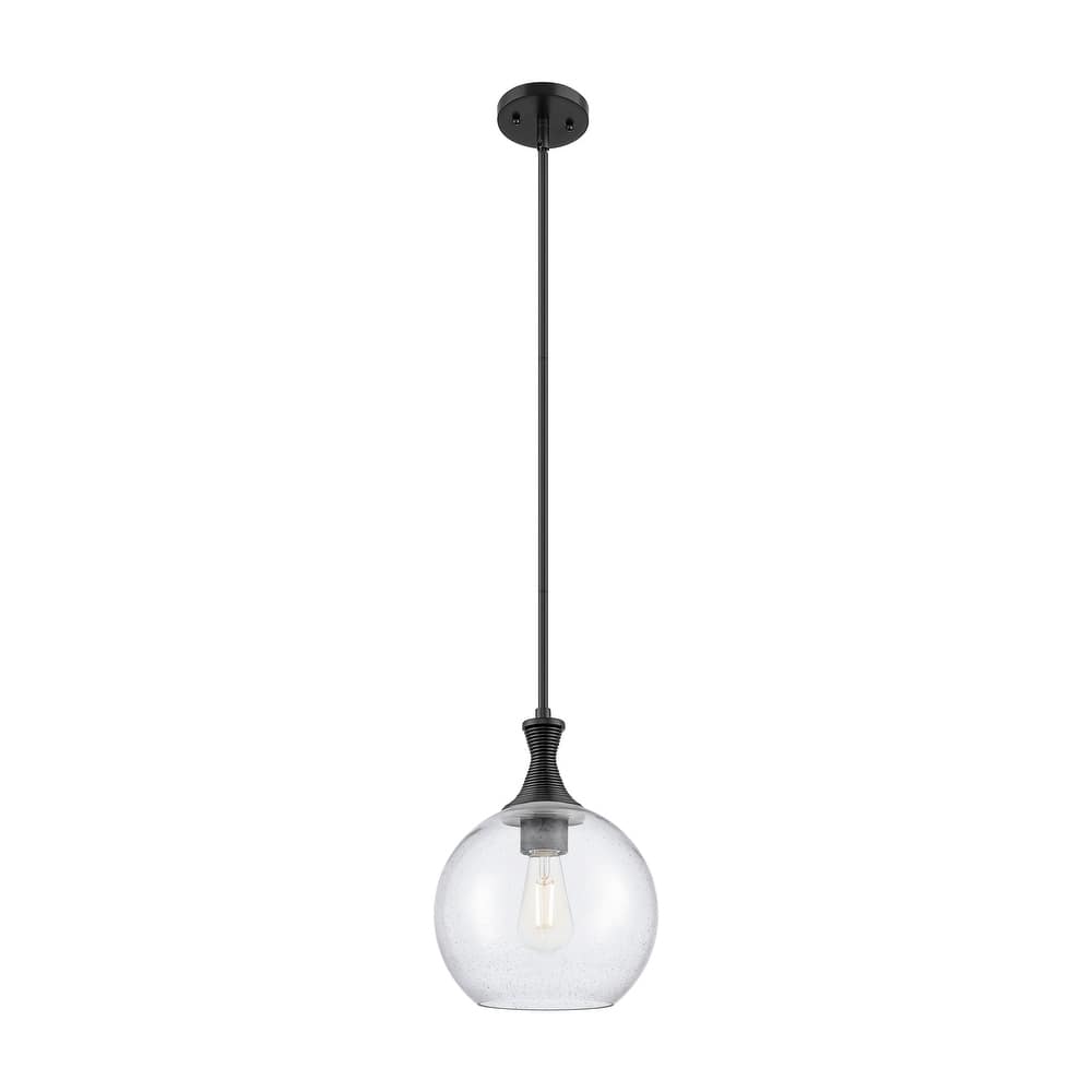 Innovations Lighting Downtown Urban - Astor - 1 Light 10" Metal Detailed Stem Hung Mini Pendant