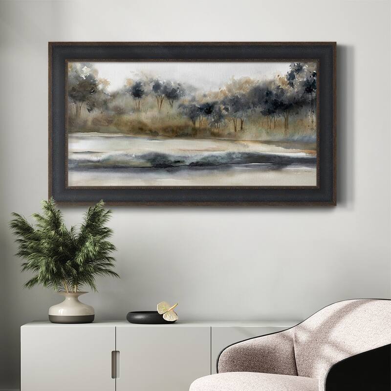 Silent River Premium Framed Canvas- Ready to Hang