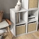 preview thumbnail 131 of 202, DH BASIC Modern Wood Customizable Stackable Storage Organizer - Cube Shelves, Drawer Cabinet, Bookcase with Doors by Denhour