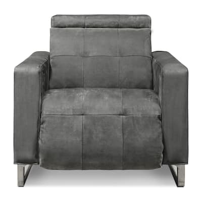 Casino Royale Leather Dual Powered Recliner Chair