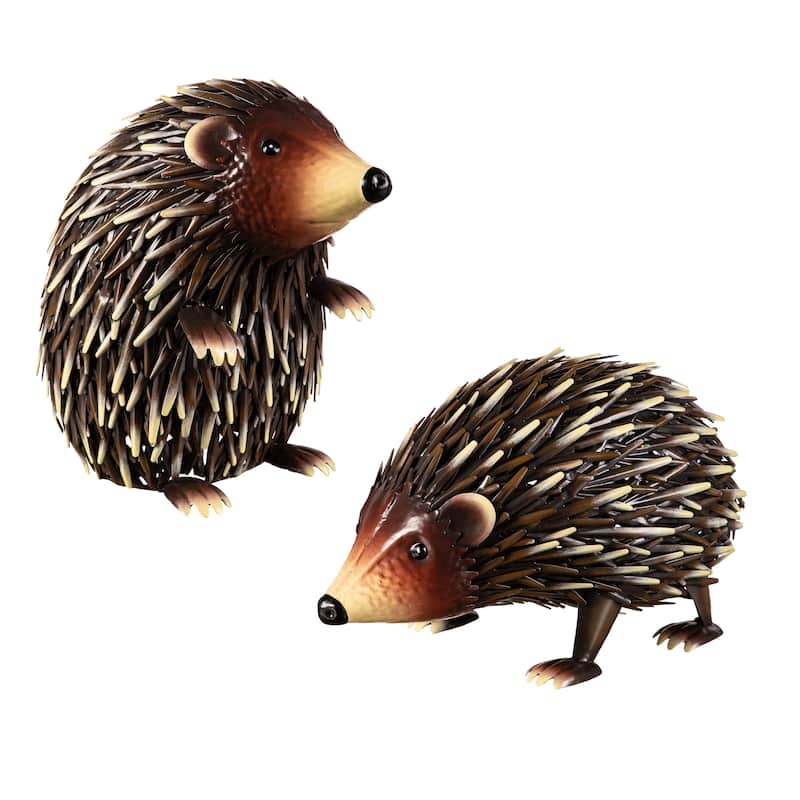 Metal Hedgehog Statuary