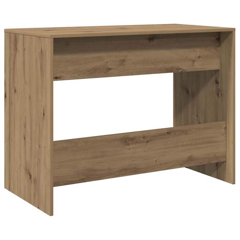 vidaXL Desk Artisan oak Engineered wood Medium Desk Rectangular