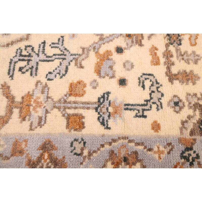 ECARPETGALLERY Hand-knotted Jules Serapi Cream Wool Rug - 3'1 x 5'0