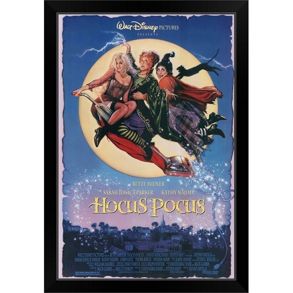 "Hocus Pocus (1993)" Black Framed Print. Opens flyout.