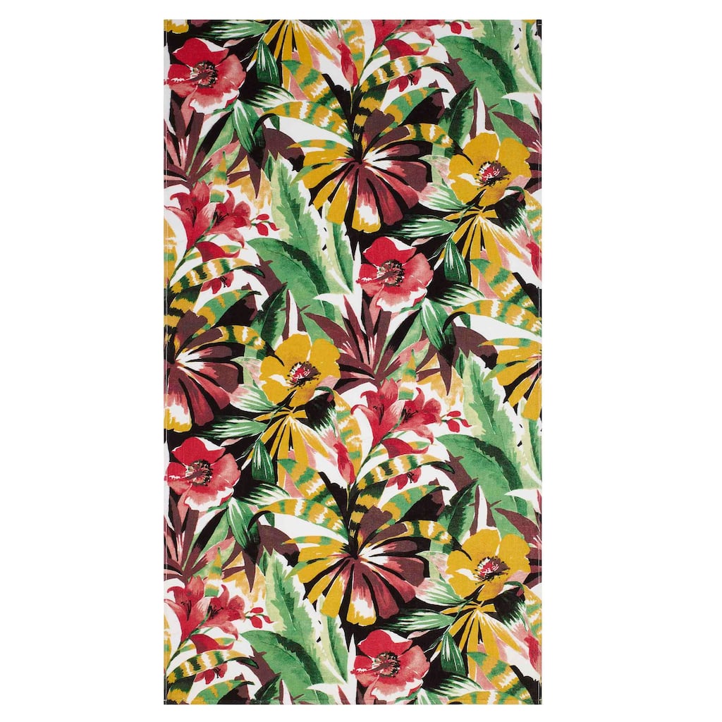 Nicole Miller Aria Floral Beach Towel