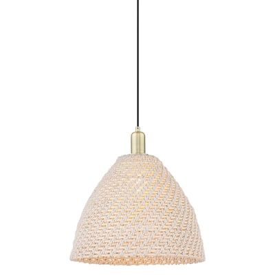 Innovations Lighting 716-1P-16-16 Natural Ballston Dome Pendant