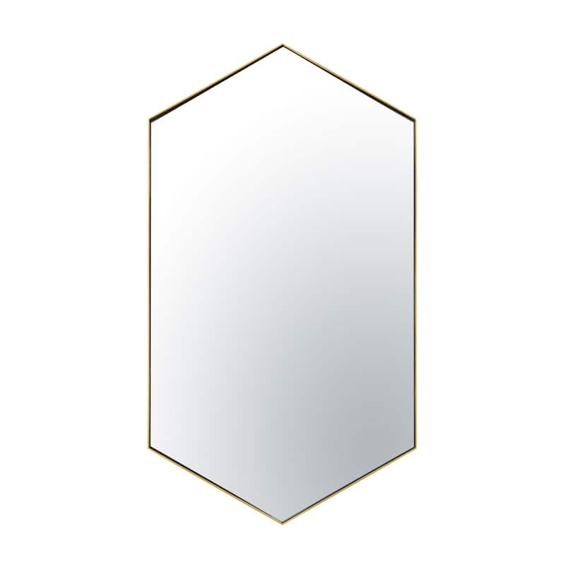 Put A Spell On You 22x40 Framed Hexagonal Mirror