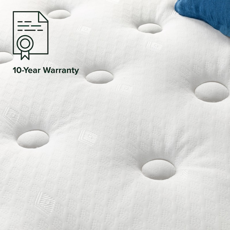 Priage by ZINUS 12 Inch Comfort Essential Pocket Spring Hybrid Mattress