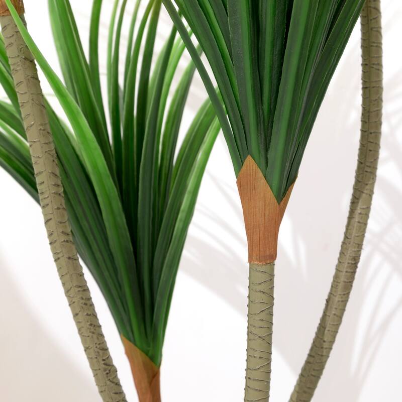 5FT Artificial Dracaena Plant, Tall Faux Floor Tree for Indoor Decor