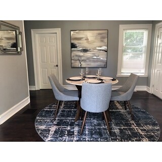 Carson Carrington Tornio 42-inch Round Dining Table - Brown