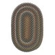 preview thumbnail 14 of 15, Colonial Mills Wayland Handmade Farmhouse Multicolor Braided Oval Rug