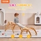 preview thumbnail 5 of 26, VEVOR Pikler Triangle Set Toddler Climbing Toys Indoor Playground, Ramp, and Arch, Montessori Climbing Set
