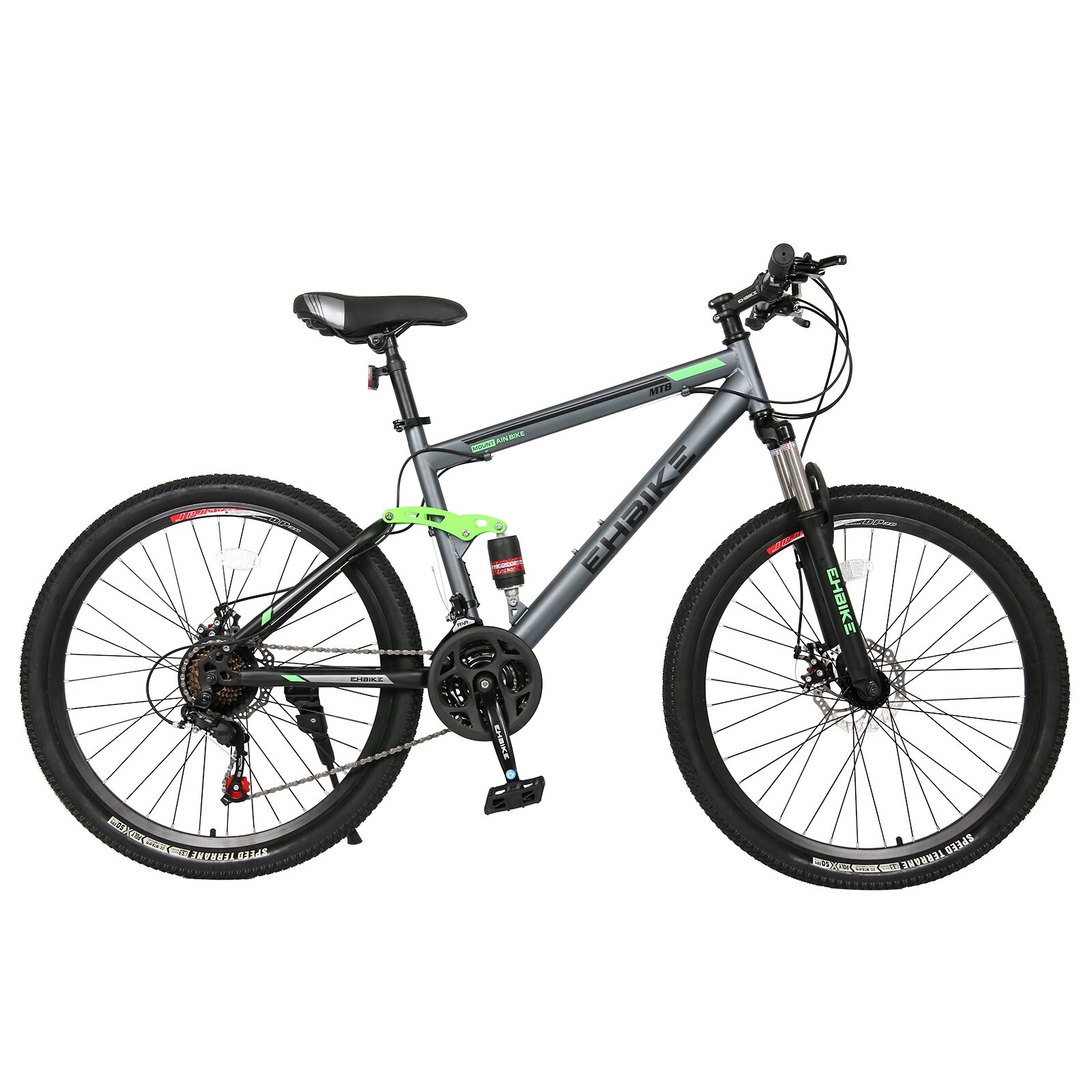 Mountain Bike, 26 Inch 21 Speed Road Bike For Adults Men And