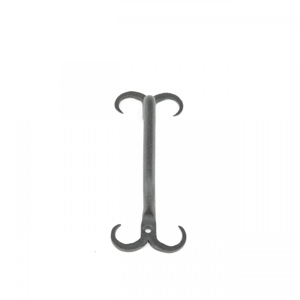 Cabinet Pull Drawer Handle Horn Black Wrought Iron 4 1/2 inch | Renovators Supply