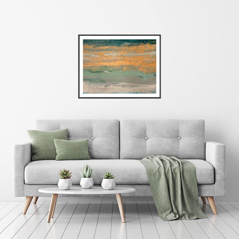 Sparkling Seas II Framed Print Wall Art by Norman Wyatt Jr.
