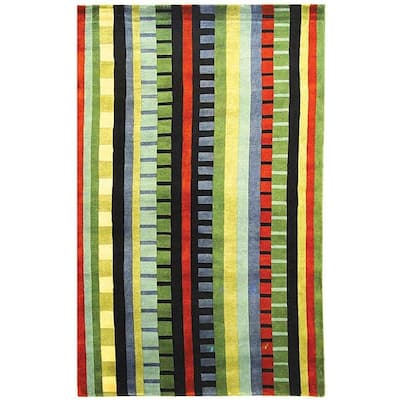 SAFAVIEH Hand-knotted La Carta Pile Jamile Modern Wool Rug