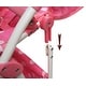 preview thumbnail 7 of 10, Badger Basket Reversible Double Doll Stroller - Pink/Polka Dots