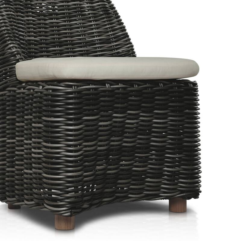 Lessik Outdoor Dining Chair-Natural Teak-FSC