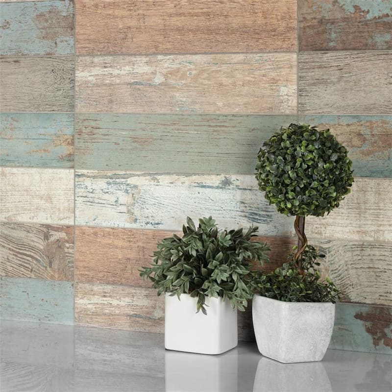 Merola Tile Kings Bretagne 17-5/8" x 17-5/8" Ceramic Floor and Wall Tile