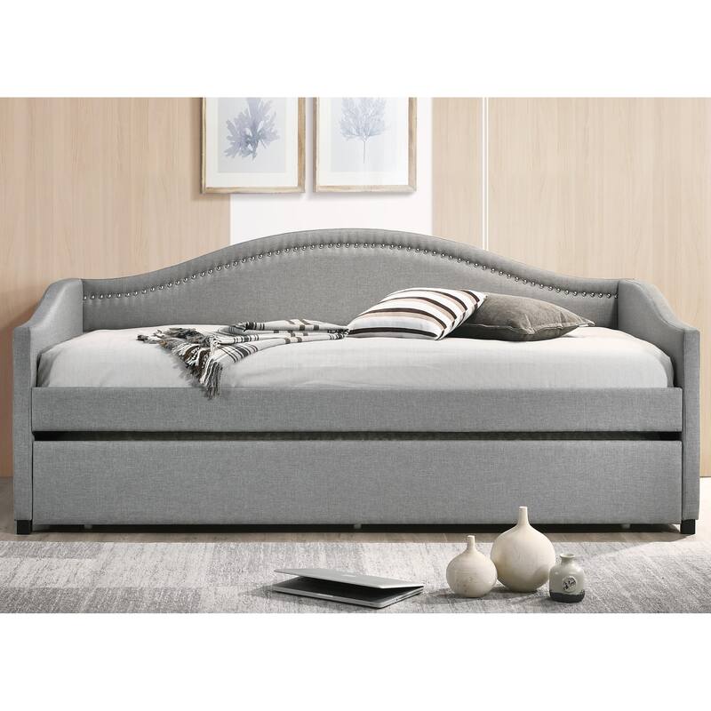 Clanton Daybed with Trundle - Grey